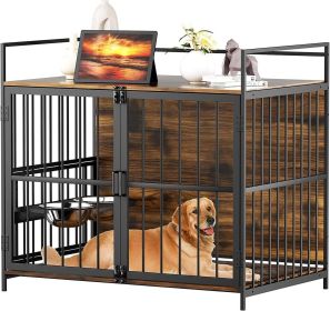 Dog Crate Furniture-Style Cages for Large Dogs Indoor Heavy Duty Super Sturdy 41" Dog Crate Furniture-Style Cages for Large Dogs Indoor Heavy Duty Super Sturdy 41"