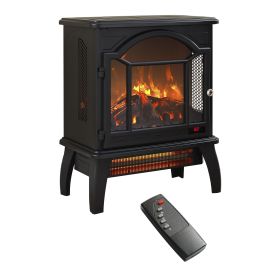 18 inch 3D Flame Electric Infrared Quartz Fireplace Stove with remote control 18 inch 3D Flame Electric Infrared Quartz Fireplace Stove with remote control